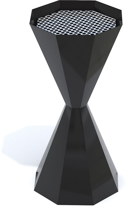 Ashtray Smalviva - Free Standing Black