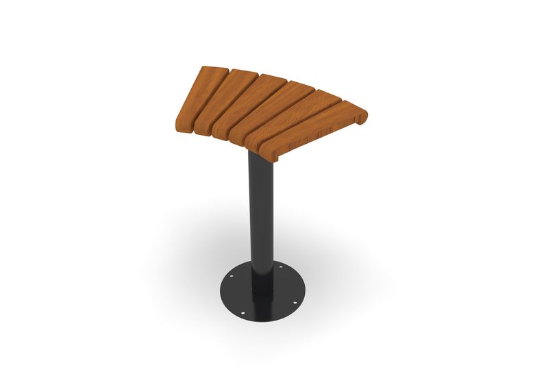 Bar Stool 45° Sofiero Hardwood