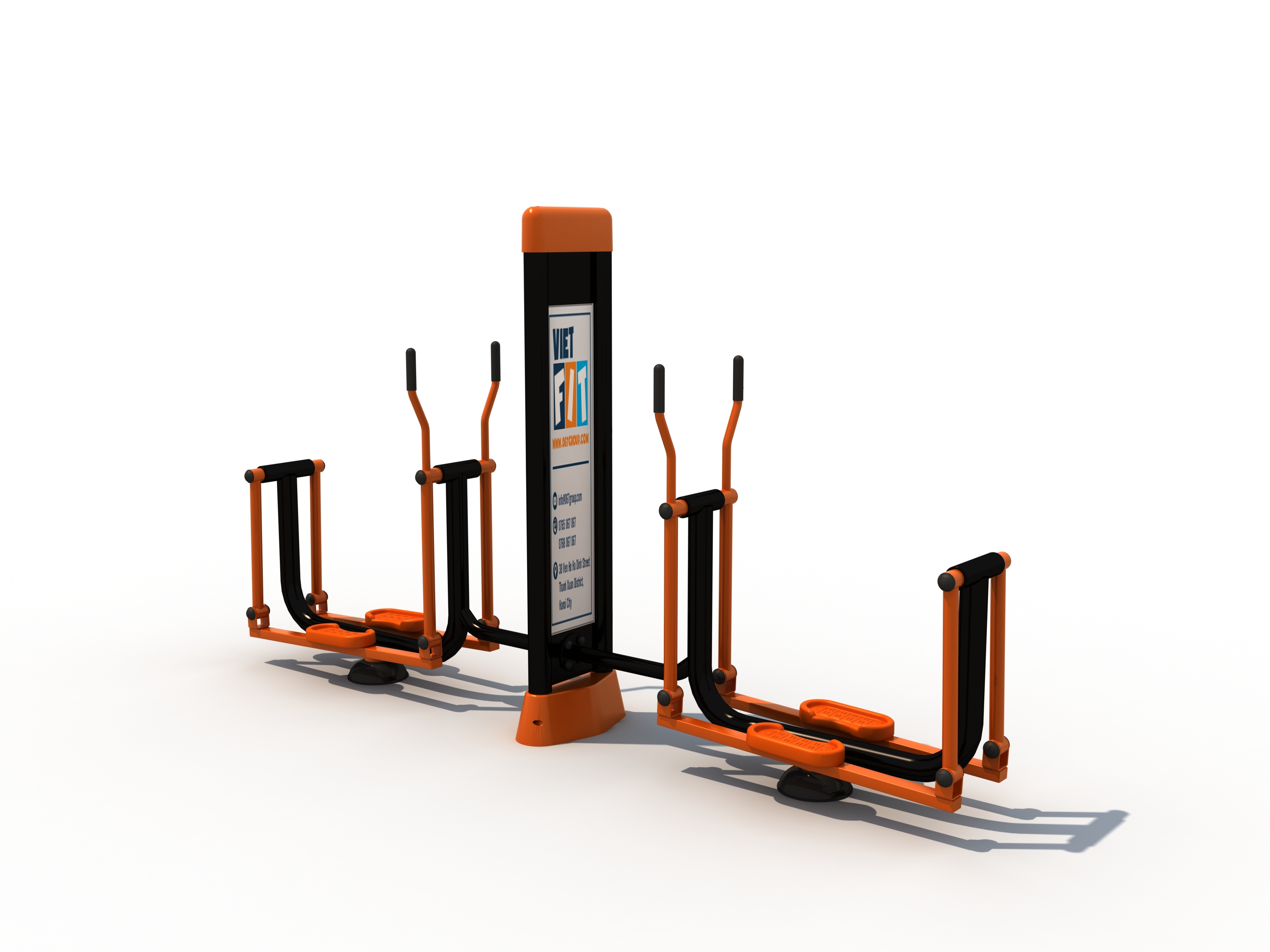 Double Skier Station